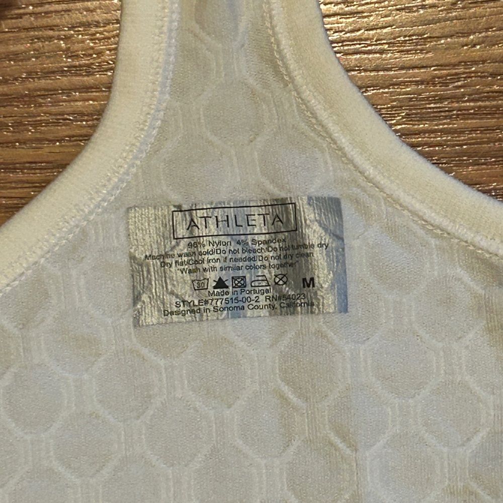Athleta Textured Racerback Tank Top - Picture 6 of 6